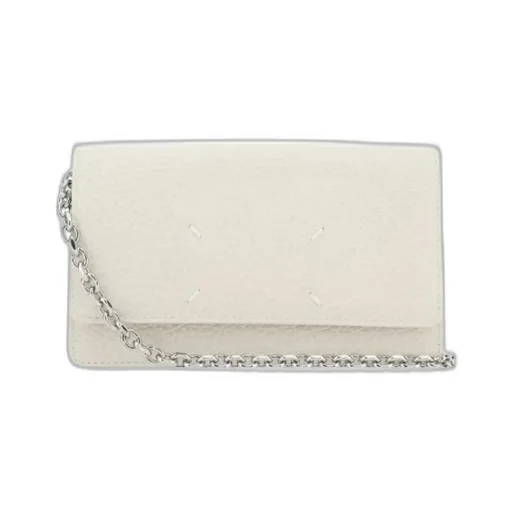 Four-Stitch Foldover Top Crossbody Bag