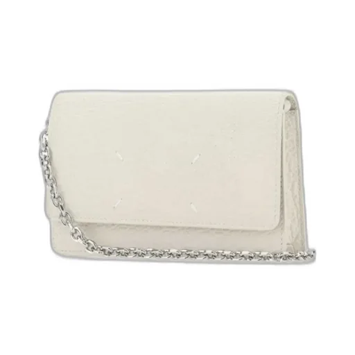 Four-Stitch Foldover Top Crossbody Bag