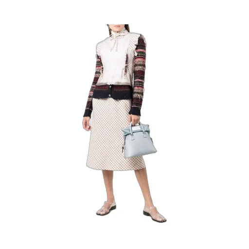 Spliced Cardigan Dress