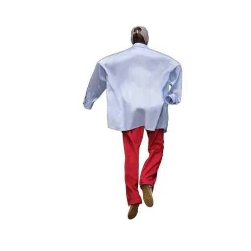 Long-Sleeved Button-Up Shirt