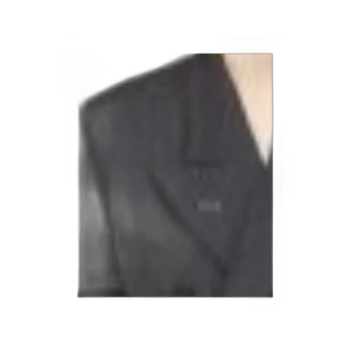 Double-Breasted Long-Sleeved Blazer