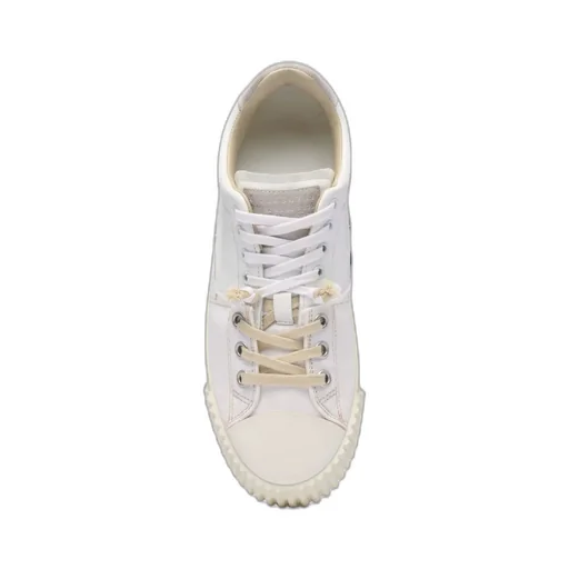 Round-Toe Lace-Up Sneakers