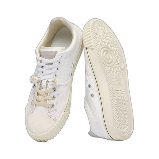Round-Toe Lace-Up Sneakers