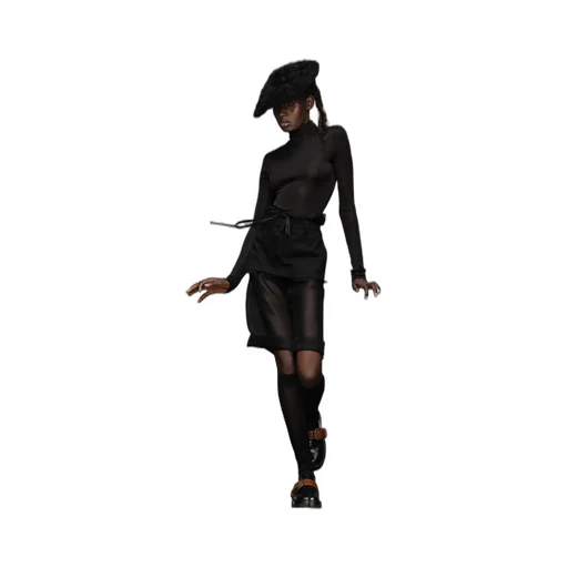 Roll Neck Long Sleeved Jumpsuit