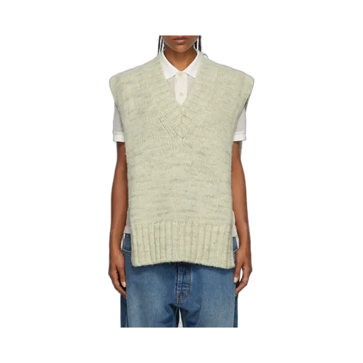 V-Neck Knitted Tank Top