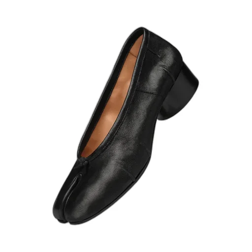 Block Heeled Ballet Shoes