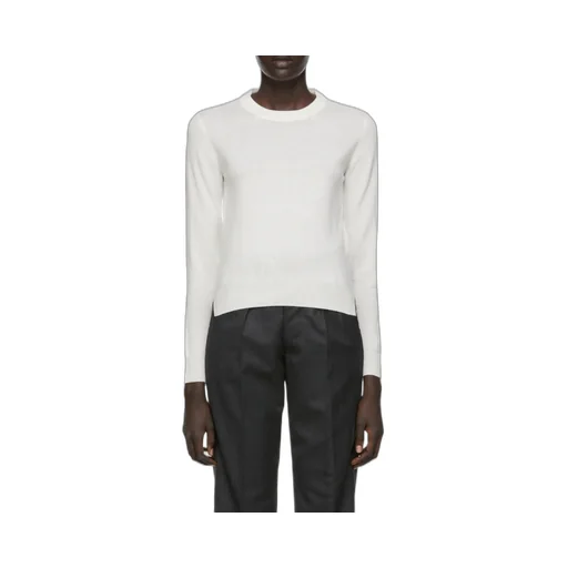 Fine-Knit Crew-Neck Jumper