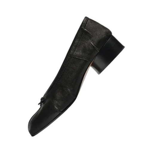 Block Heeled Ballet Shoes