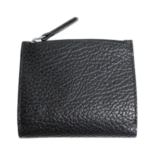 Logo Detailed Zipped Wallet