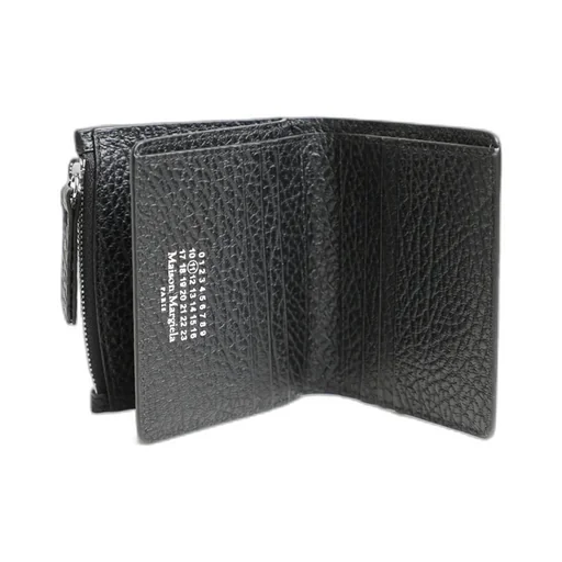 Logo Detailed Zipped Wallet