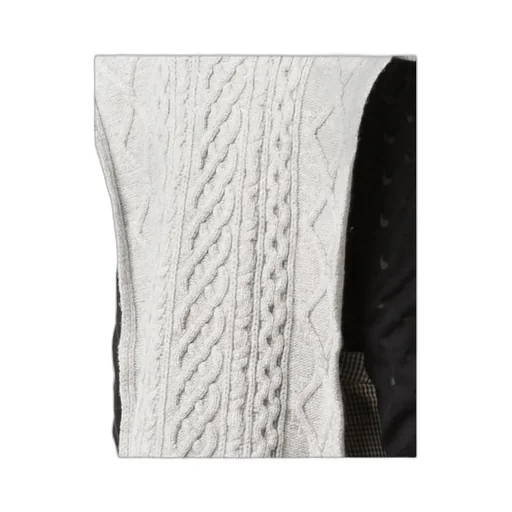 Cable-Knitted Vest