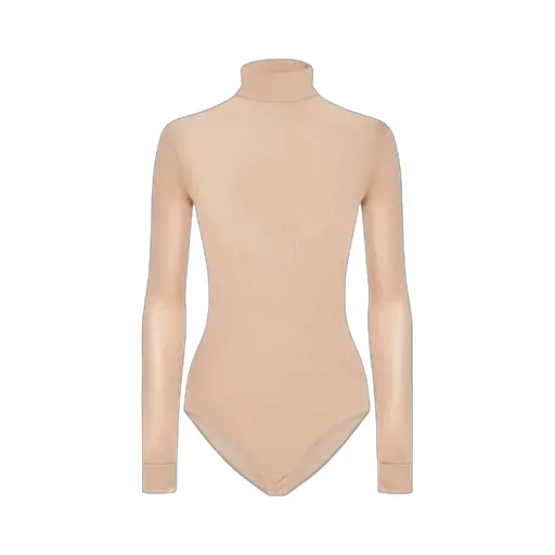 High Neck Sleeved Bodysuit