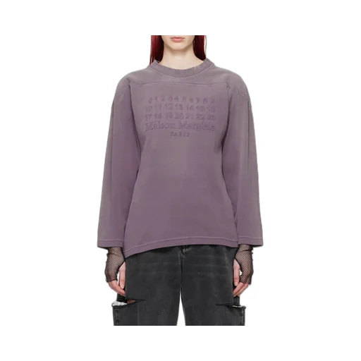 Long-Sleeved Crewneck Sweatshirt