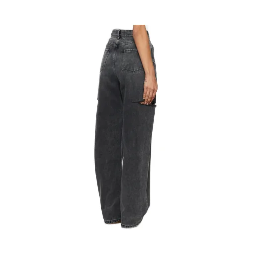 High-Waist Tapered Leg Jeans