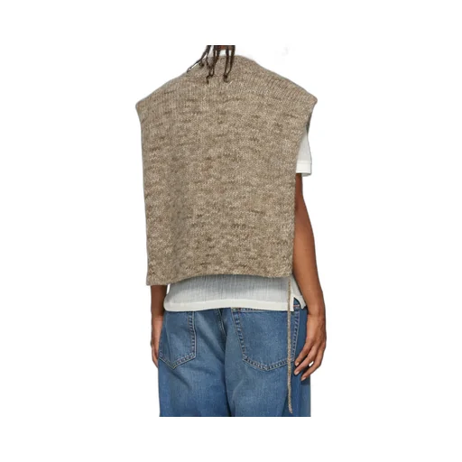 V-Neck Knitted Tank Top