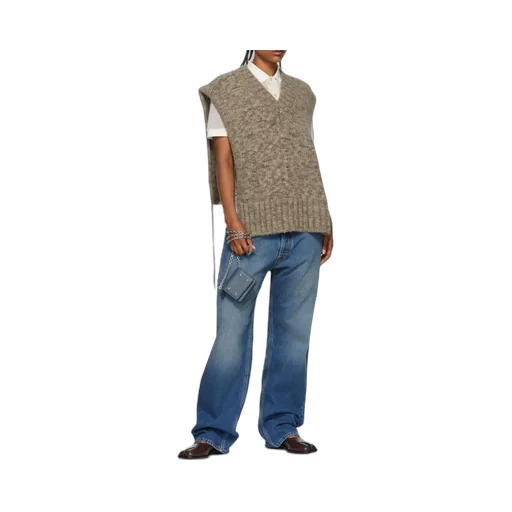 V-Neck Knitted Tank Top
