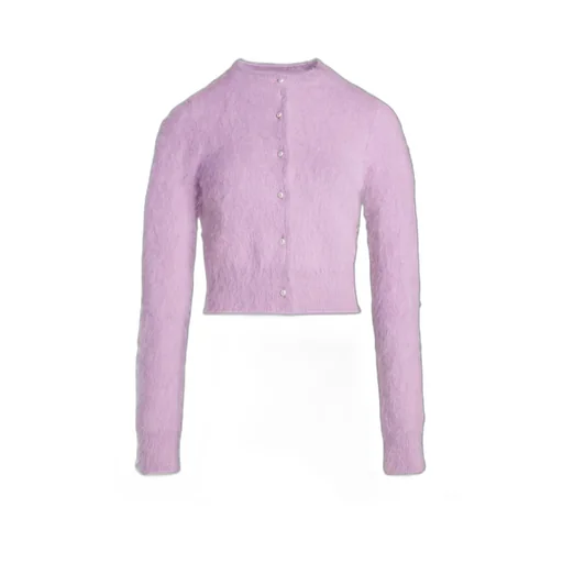Cropped Knitted Cardigan