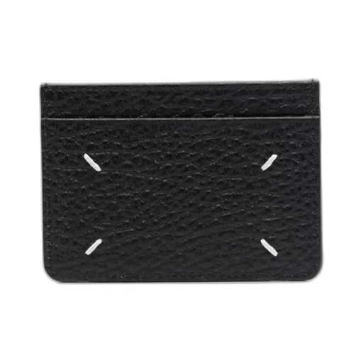 Stitch Detailed Open Top Card Holder