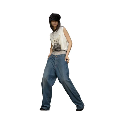 Wide-Leg Jeans