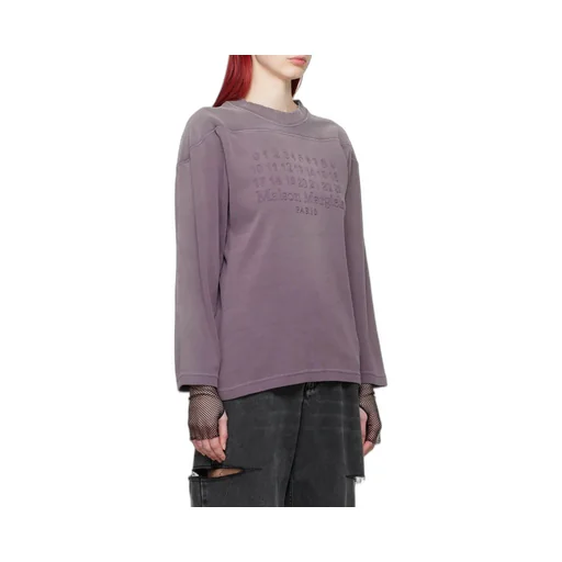 Long-Sleeved Crewneck Sweatshirt