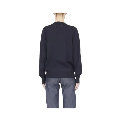 Logo Motif Embroidered Buttoned Cardigan