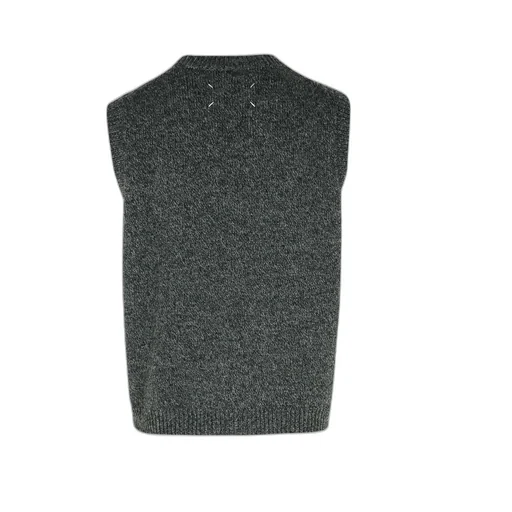 Shetland Crewneck Knitted Vest