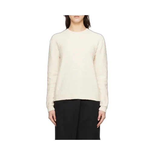 Long Cuffed Sleeved Crewneck Sweater