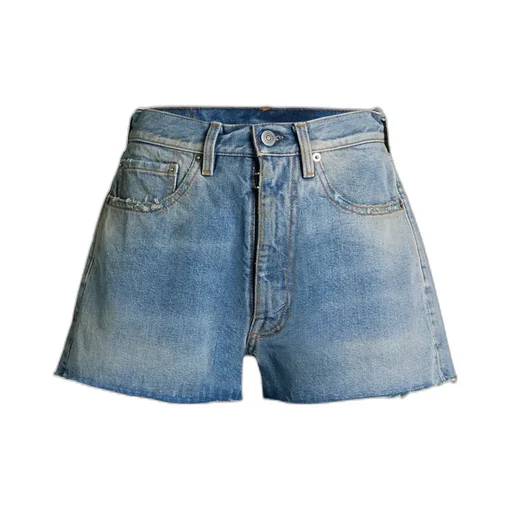 Raw Cut Denim Shorts