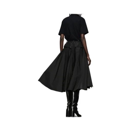 Layered Midi Skirt