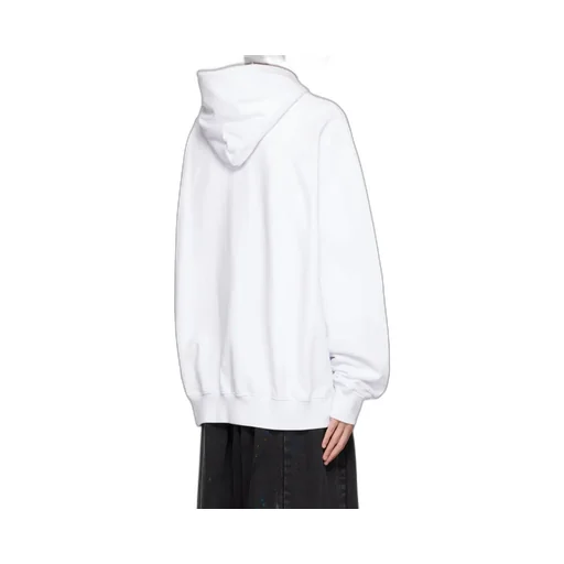 Logo Printed Long-Sleeved Hoodie