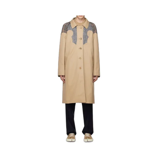 Single Breasted Reversible Trench Coat