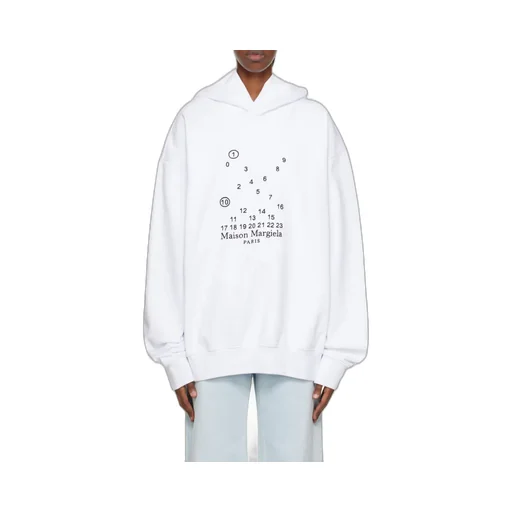 Logo Printed Long-Sleeved Hoodie