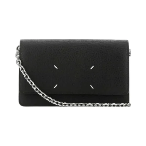 Four-Stitch Foldover Top Crossbody Bag