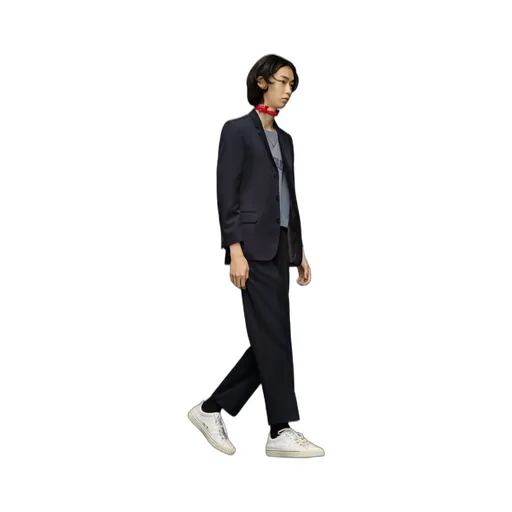 Single-Breasted Tailored Blazer