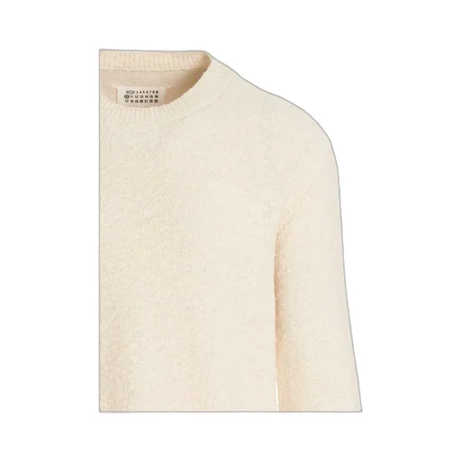 Long Cuffed Sleeved Crewneck Sweater