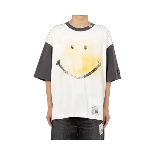 Smiley Face Print T-Shirt