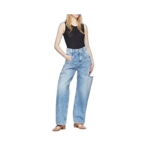Cut-Out Detailed Jeans