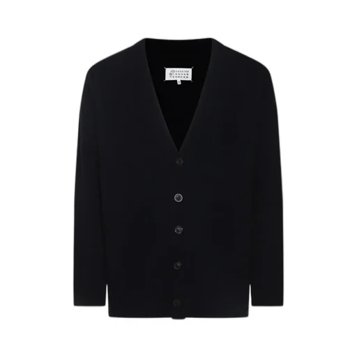 V-Neck Button-Up Cardigan