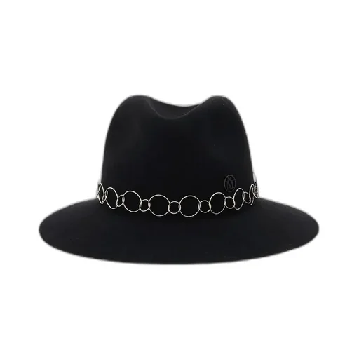 Hoop-Detail Fedora Hat