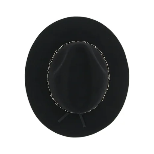 Hoop-Detail Fedora Hat