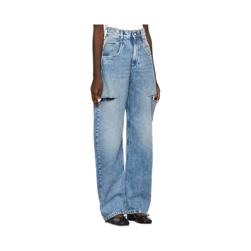 Cut-Out Detailed Jeans