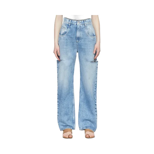 Cut-Out Detailed Jeans