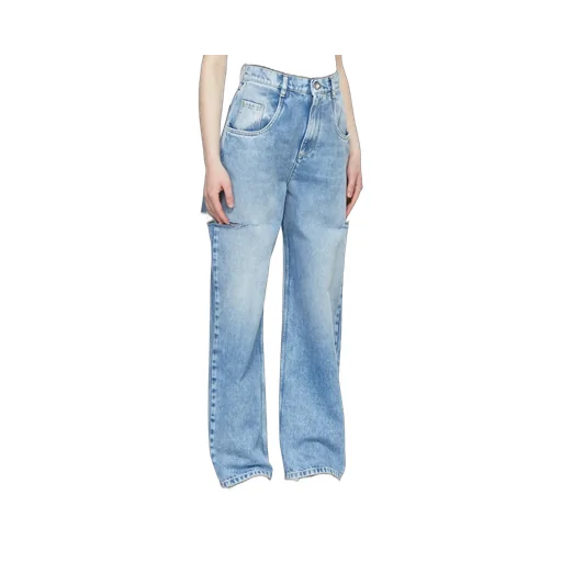 Cut-Out Detailed Jeans