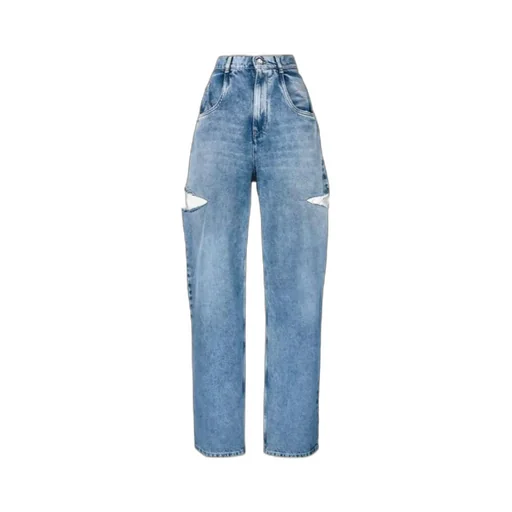 Cut-Out Detailed Jeans