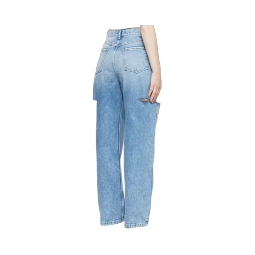 Cut-Out Detailed Jeans