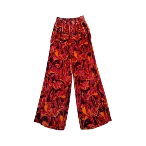 Floral Pattern Trousers
