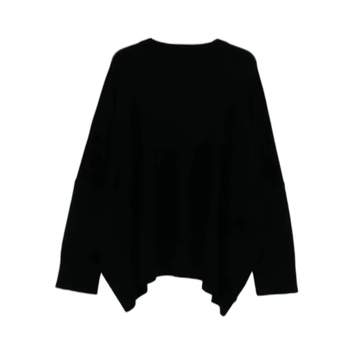 Crew-Neck Long-Sleeved Top