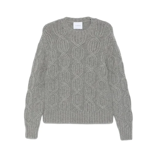 Cable-Knit Crew-Neck Sweater