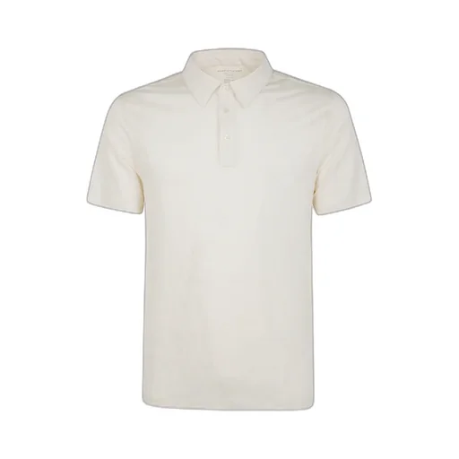 Linen-Blend Polo Shirt