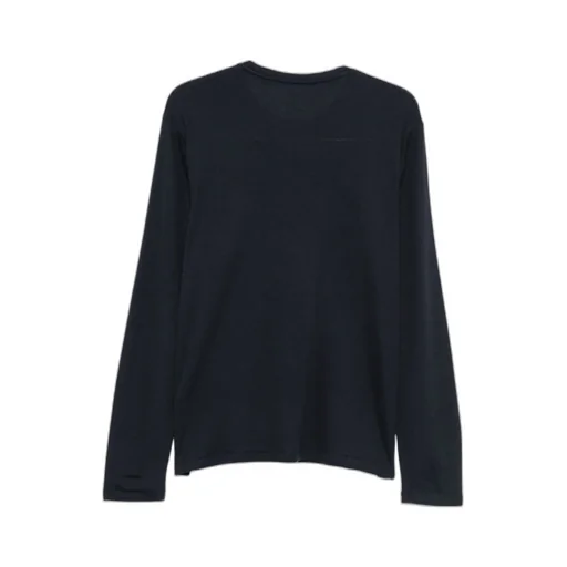 Round Neck Long-Sleeved T-Shirt